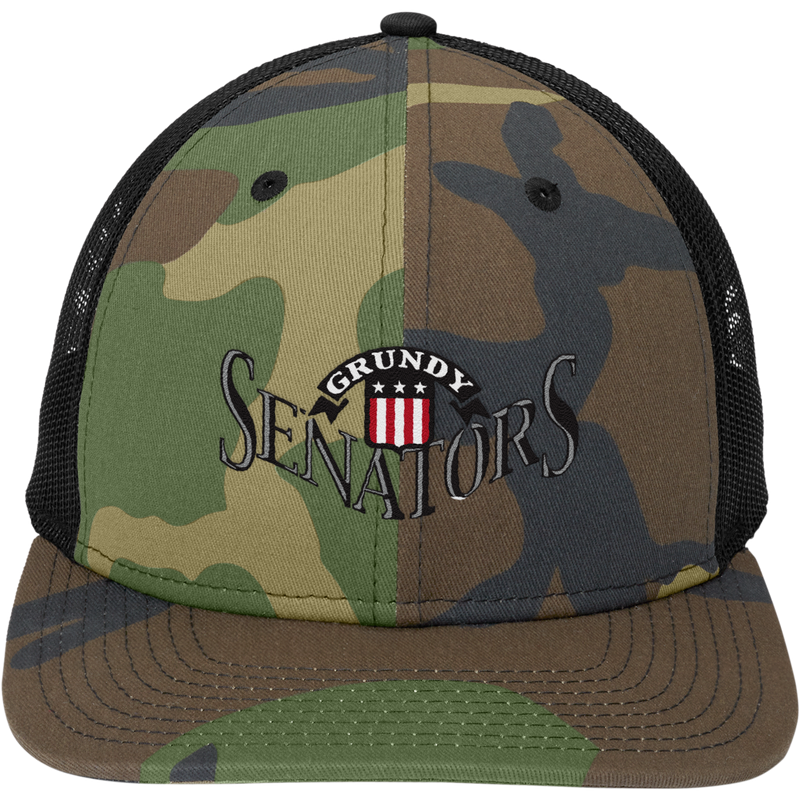 Grundy Senators New Era Snapback Low Profile Trucker Cap