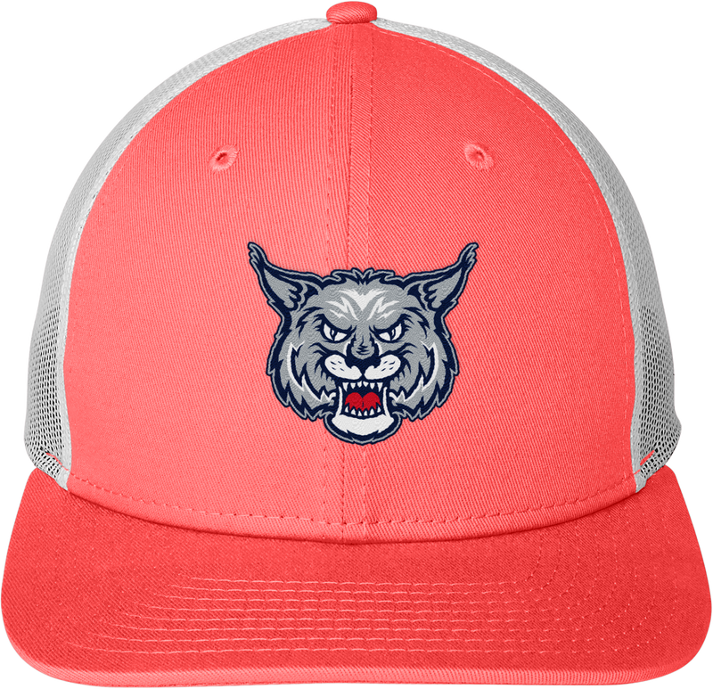 CT Bobcats New Era Snapback Low Profile Trucker Cap