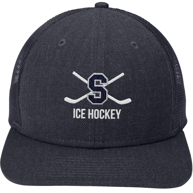 Midd South Hockey New Era Snapback Low Profile Trucker Cap