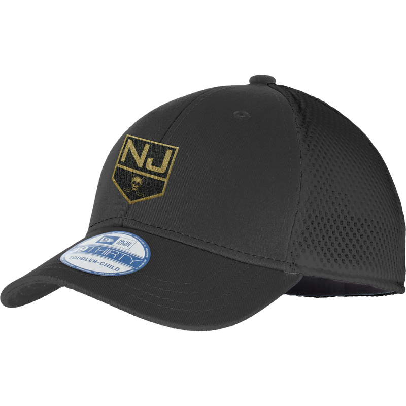 NJ Raiders New Era Youth Stretch Mesh Cap