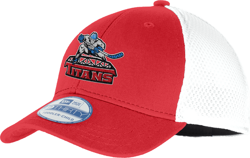 NJ Titans New Era Youth Stretch Mesh Cap