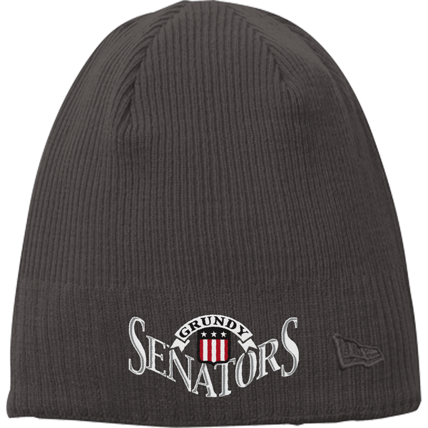 Grundy Senators New Era Knit Beanie