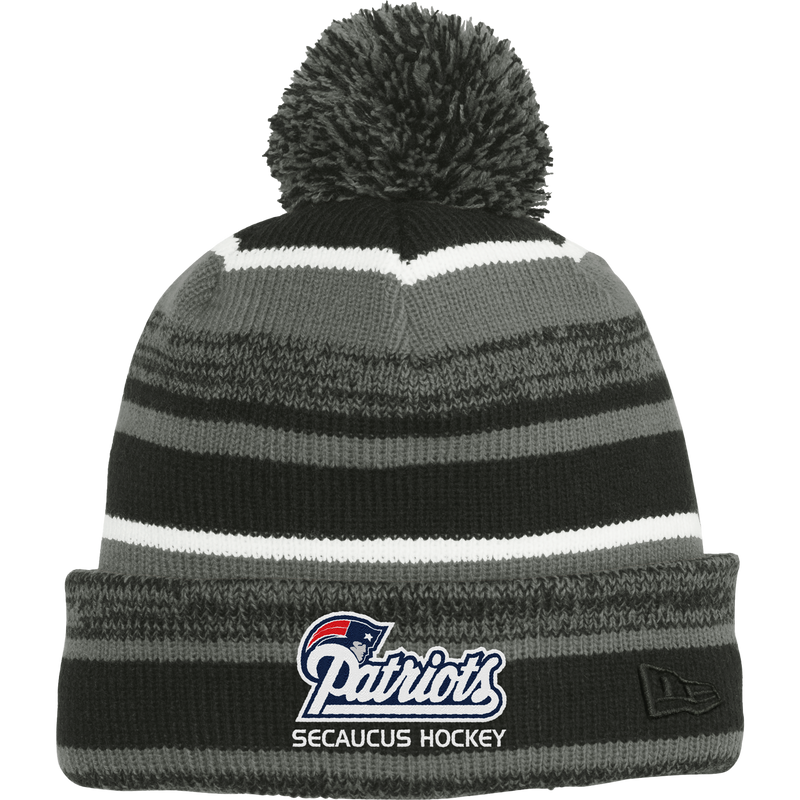 Secaucus Patriots New Era Sideline Beanie