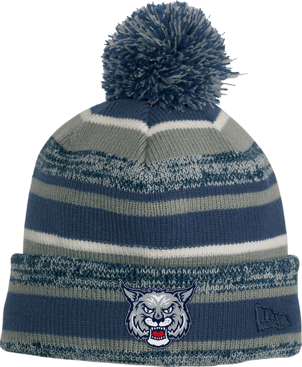 CT Bobcats New Era Sideline Beanie