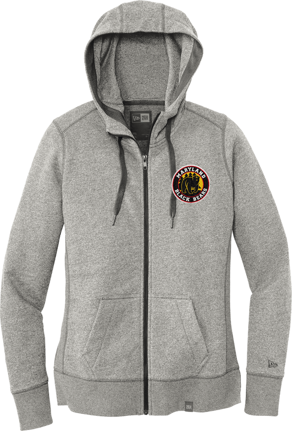 Maryland Black Bears New Era French Terry Full-Zip Hoodie