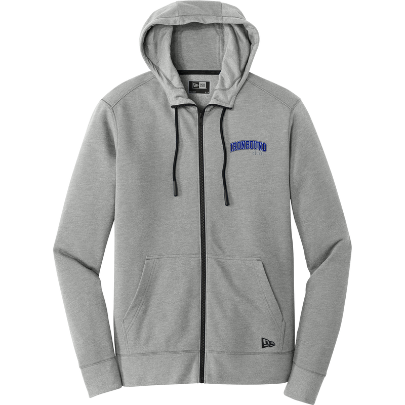 Ironbound New Era Tri-Blend Fleece Full-Zip Hoodie