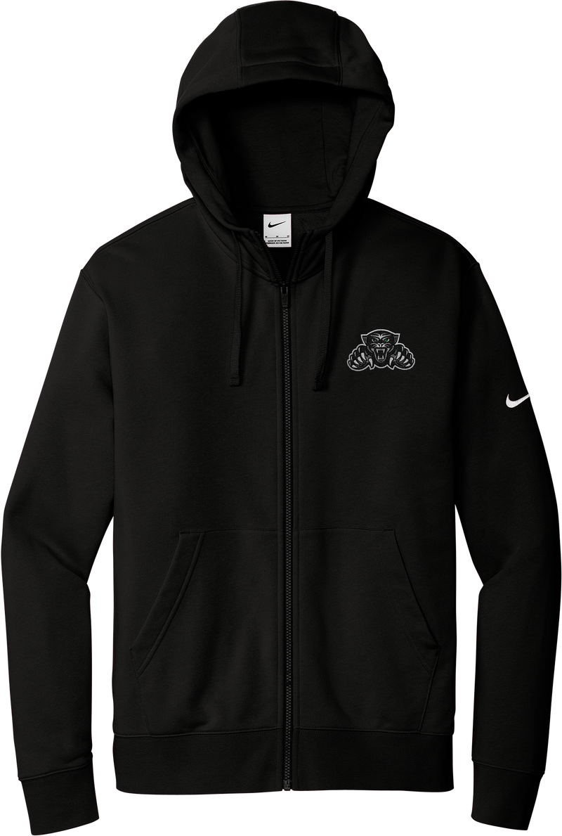 Igloo Jaguars Nike Club Fleece Sleeve Swoosh Full-Zip Hoodie