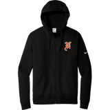 Midd North Hockey Nike Club Fleece Sleeve Swoosh Full-Zip Hoodie