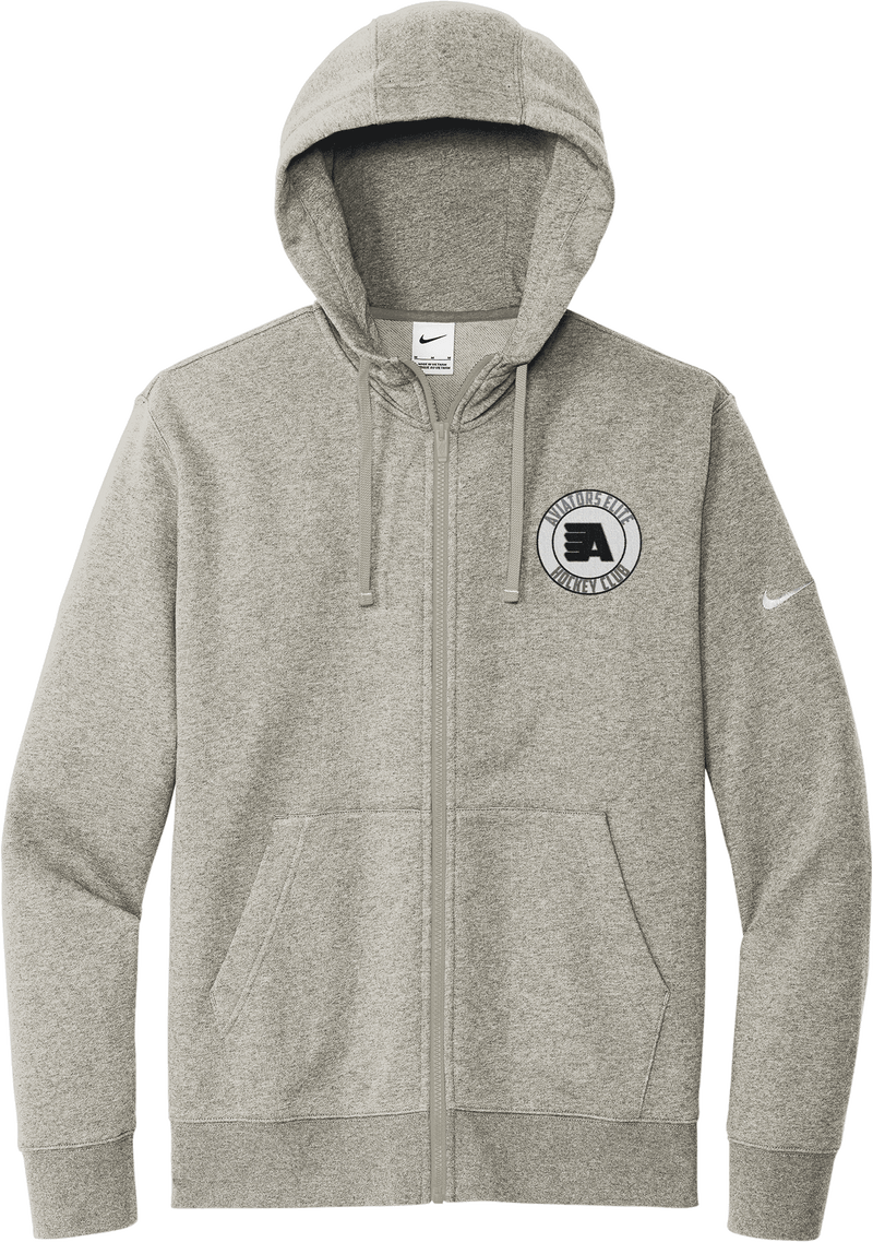 Aspen Aviators Nike Club Fleece Sleeve Swoosh Full-Zip Hoodie