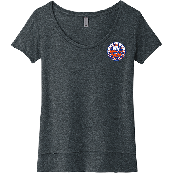 PAL Jr. Islanders Womens Festival Scoop Neck Tee