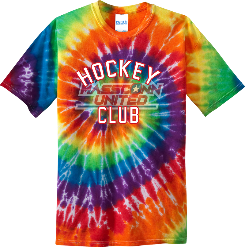 Mass Conn United Youth Tie-Dye Tee