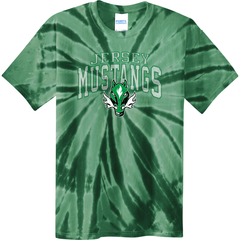 Jersey Mustangs Youth Tie-Dye Tee