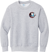 Jersey Shore Whalers Youth Core Fleece Crewneck Sweatshirt