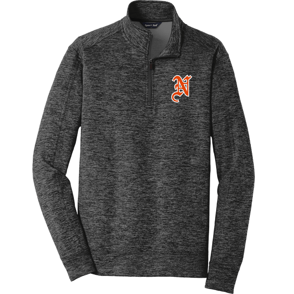 Midd North Hockey PosiCharge Electric Heather Fleece 1/4-Zip Pullover