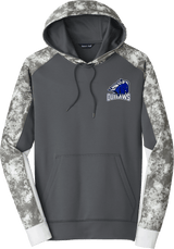 Brandywine Outlaws Sport-Wick Mineral Freeze Fleece Colorblock Hooded Pullover