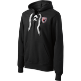 Wall Hockey Lace Up Pullover Hooded Sweatshirt