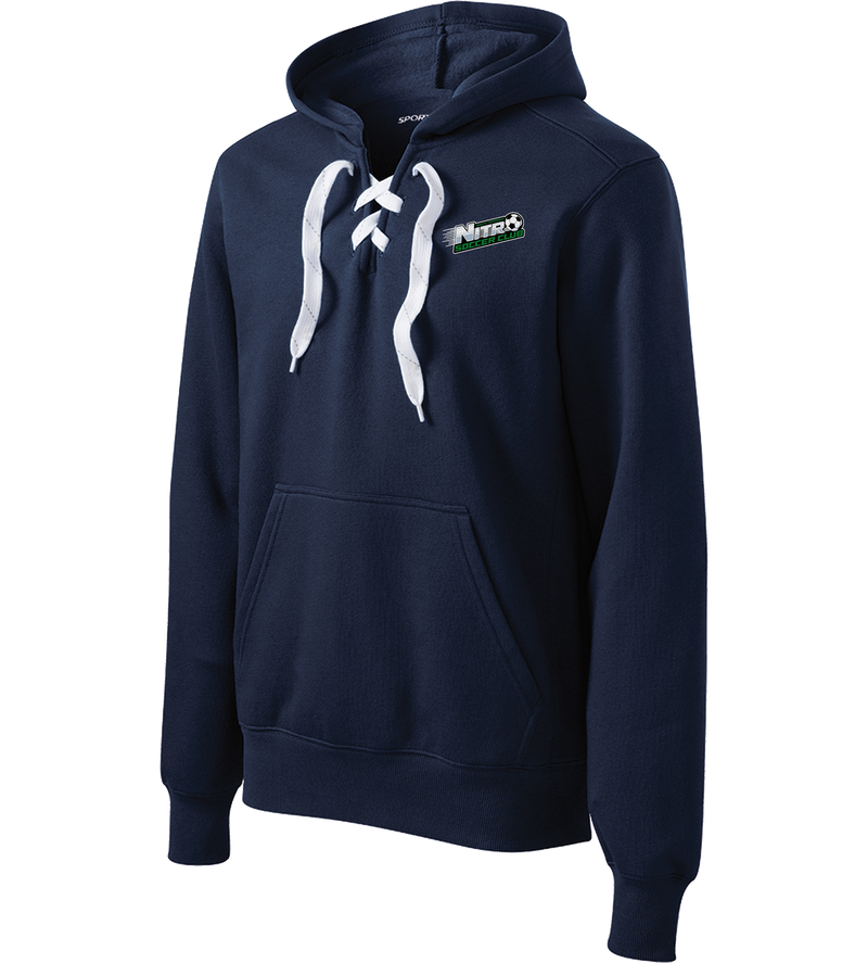 Nitro Soccer Lace Up Pullover Hooded Sweatshirt