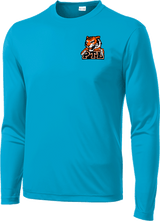 Princeton Tiger Lilies Long Sleeve PosiCharge Competitor Tee