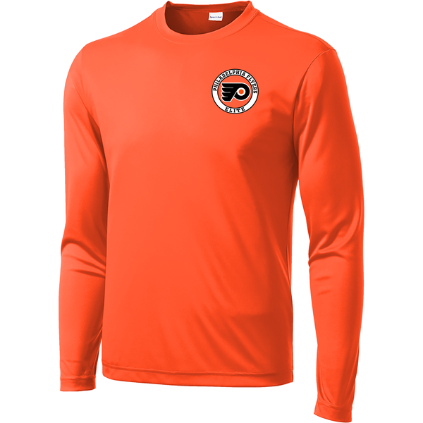 Philadelphia Flyers Elite Long Sleeve PosiCharge Competitor Tee