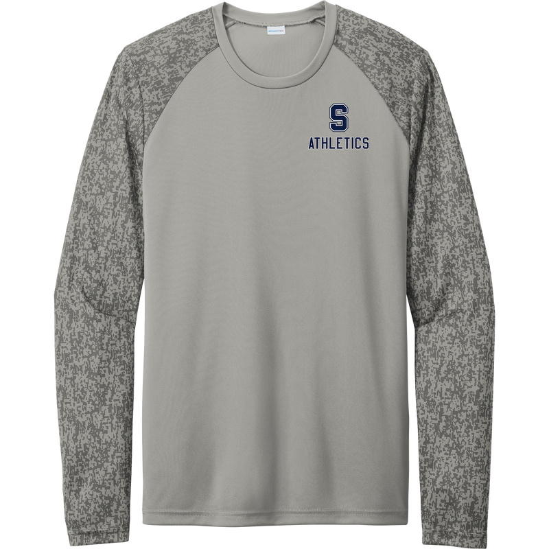 Midd South Athletics Long Sleeve Digi Camo Tee