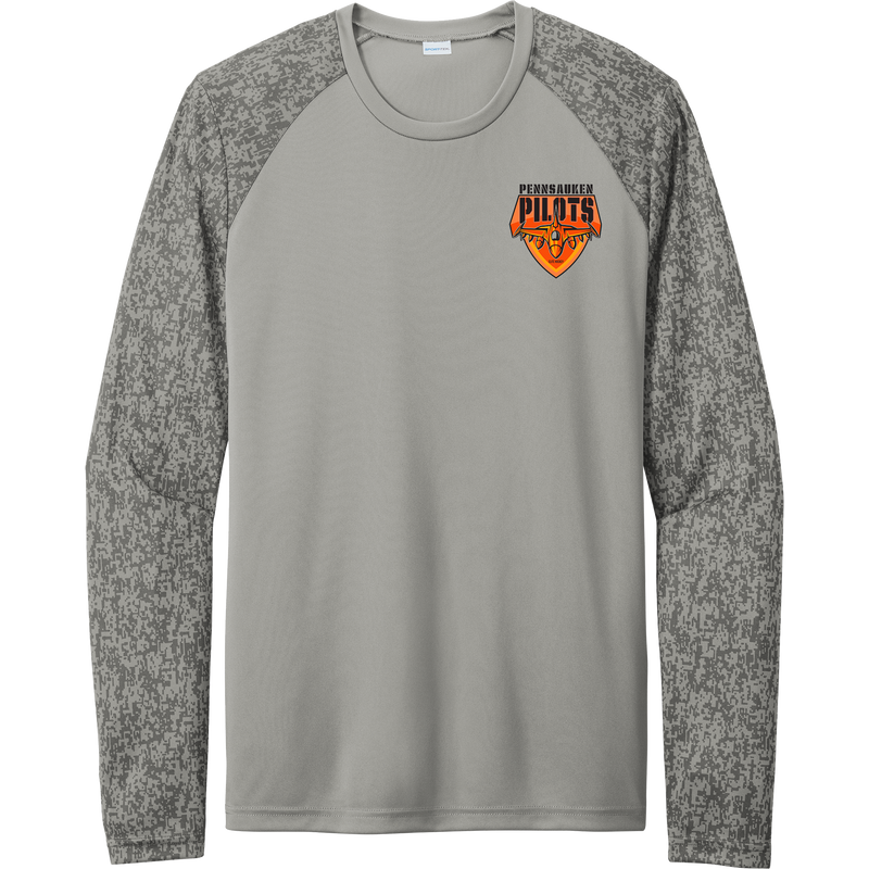 Pennsauken Pilots Long Sleeve Digi Camo Tee