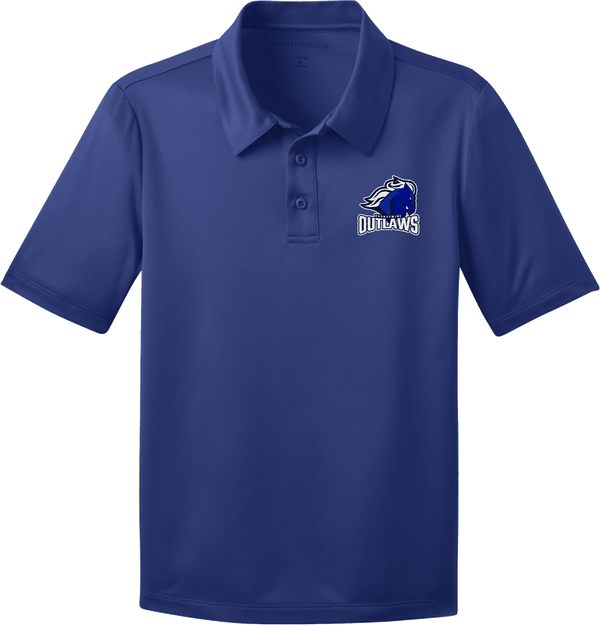 Brandywine Outlaws Youth Silk Touch Performance Polo