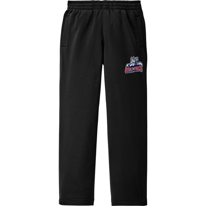 CT Wolfpack South Youth Sport-Wick Fleece Pant