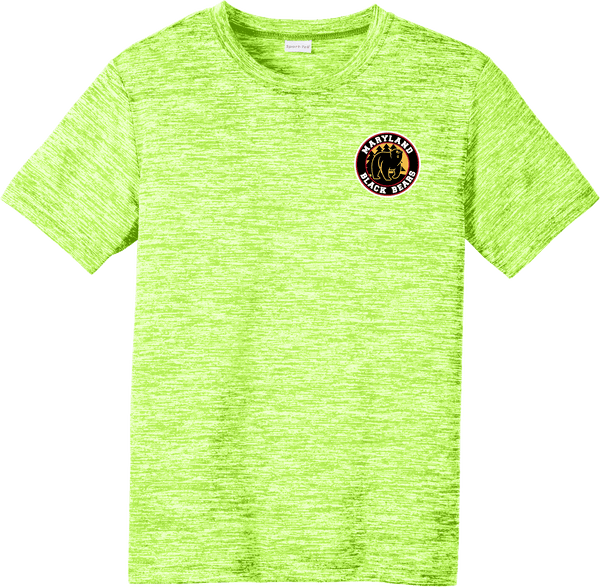 Maryland Black Bears Youth PosiCharge Electric Heather Tee