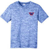 Mid-Fairfield Youth PosiCharge Electric Heather Tee