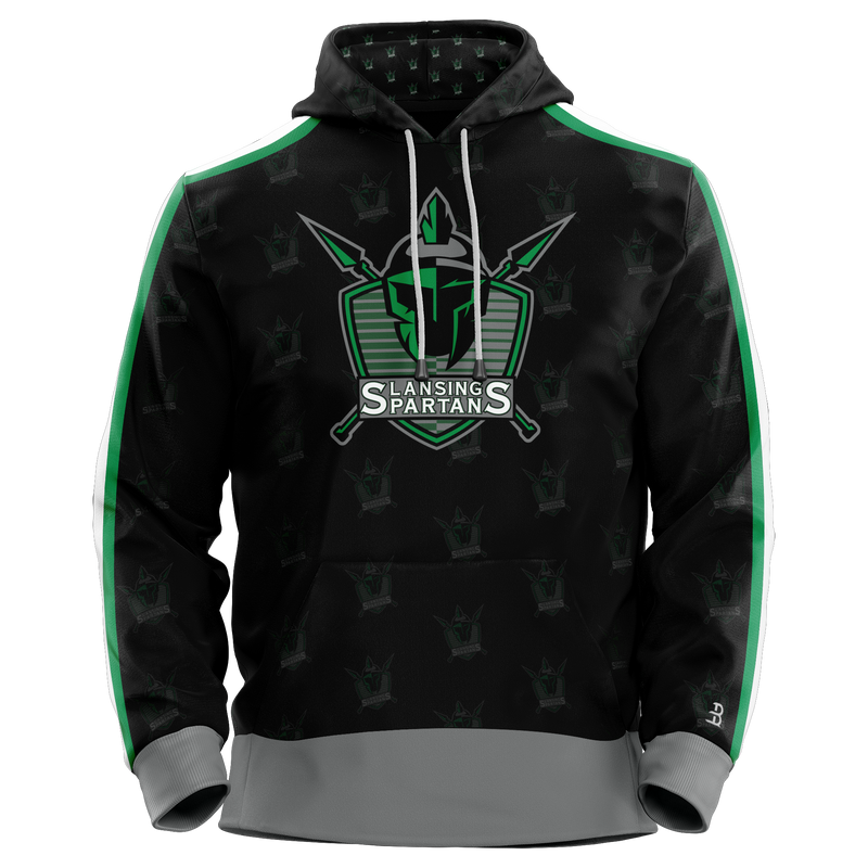 Lansing Spartans Adult Sublimated Hoodie