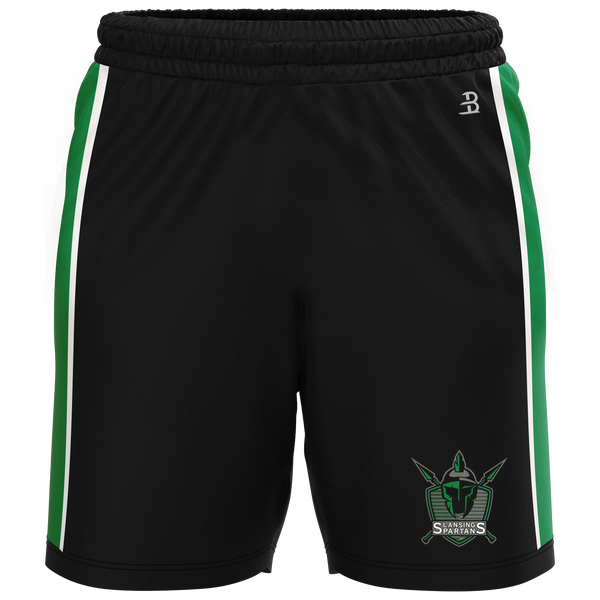 Lansing Spartans Adult Sublimated Shorts