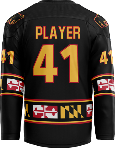 MD Jr Black Bears Adult Goalie Sublimated Jersey